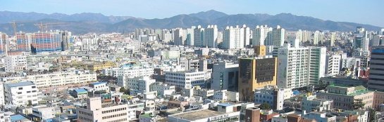Located in southeastern part of South Korea, Daegu is the fourth largest city with a booming manufacturing industry.
