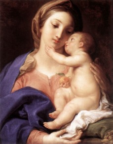 Madonna and Child (1742) Galleria Borghese, Rome Pompeo Batoni